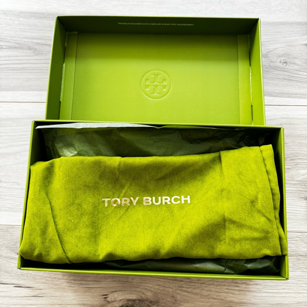 ☀️NEW☀️Tory Burch Miller Sandals Tan 8 - Picture 2 of 12
